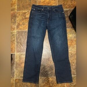 American Eagle Athletic Straight Jeans 33x32